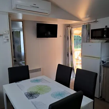 Mobilheim Chalet Bei Georg Seekirchen am Wallersee Exterior foto